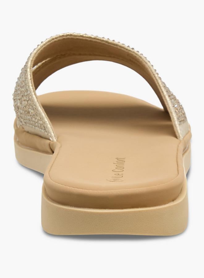 Le Confort Women Embellished Slip-On Sandals Ramadan Collection - Image 5